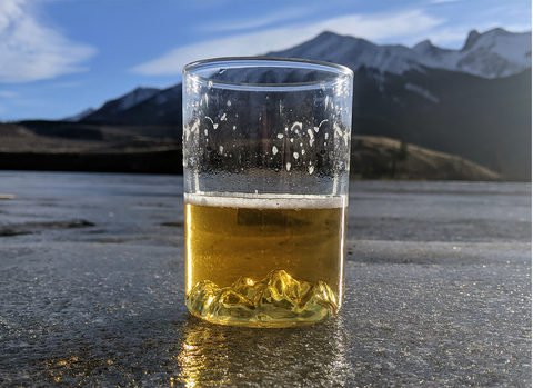 Mt. Rundle & Mt. Edith Cavell Pint Set